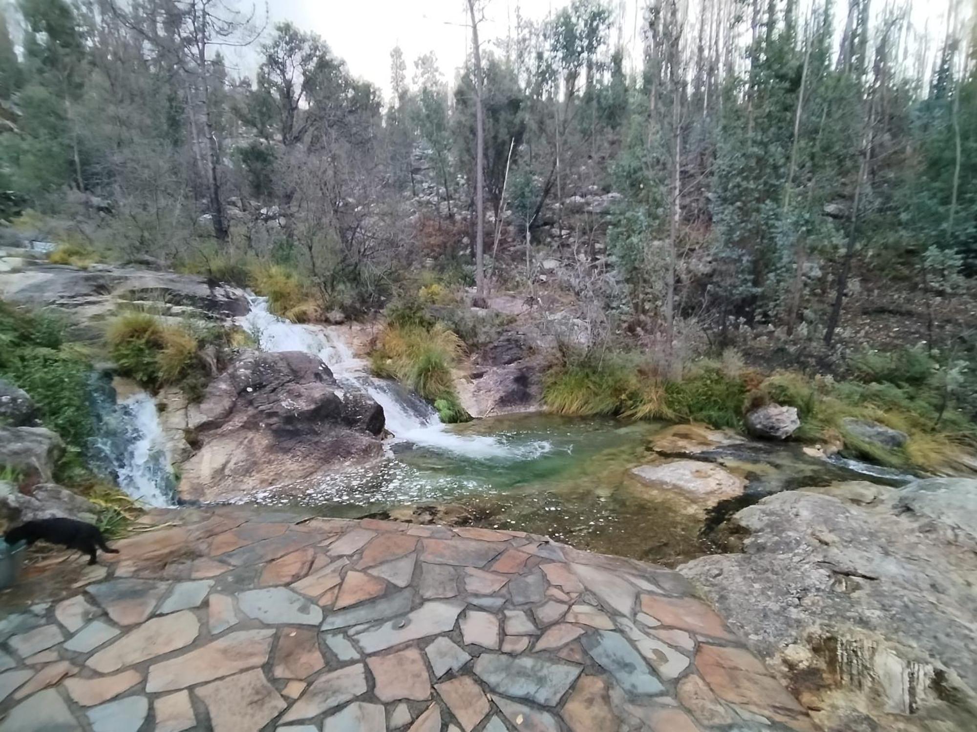 Paraiso Natural Con Cascada Ribeira Extérieur photo